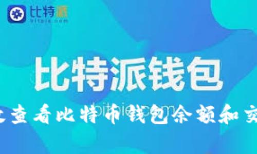 如何有效查看比特币钱包余额和交易记录？